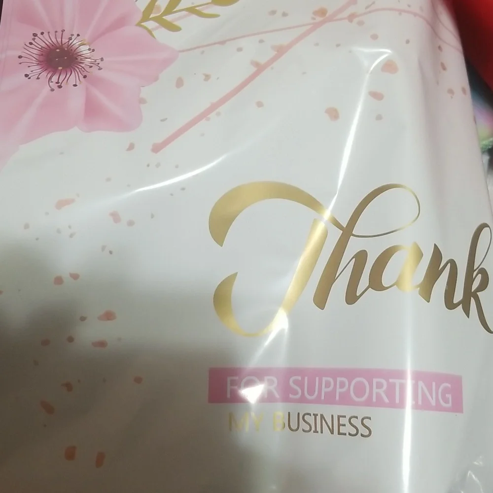 New 25 New 19×14.5 Poly Mailers Shipping Envelopes Floral Thank You Bags